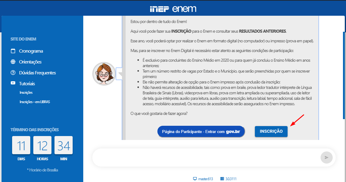 Passo a passo de como fazer a inscrição Enem 2022 - Plataforma Enem